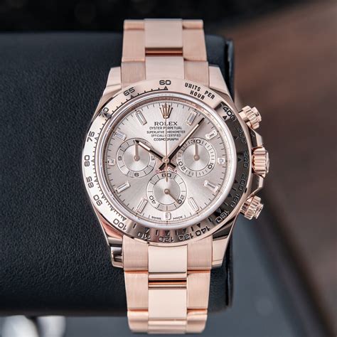 rolex cosmograph daytona everose men& 39|rose gold rolex daytona price.